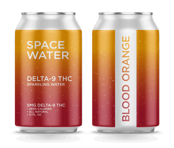 SpaceWater Blood Orange 4-Pack